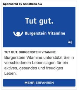 Sponsored Video for Burgerstein