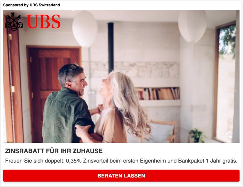 Sponsored Post for UBS