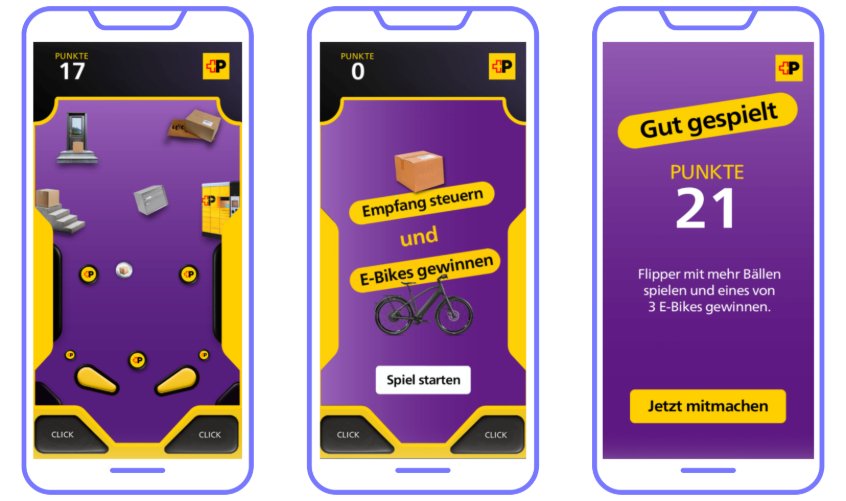 The ad that ran: Swiss Post