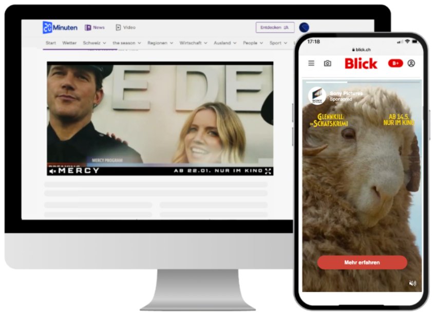 Die geschaltete Werbung: Sony Pictures