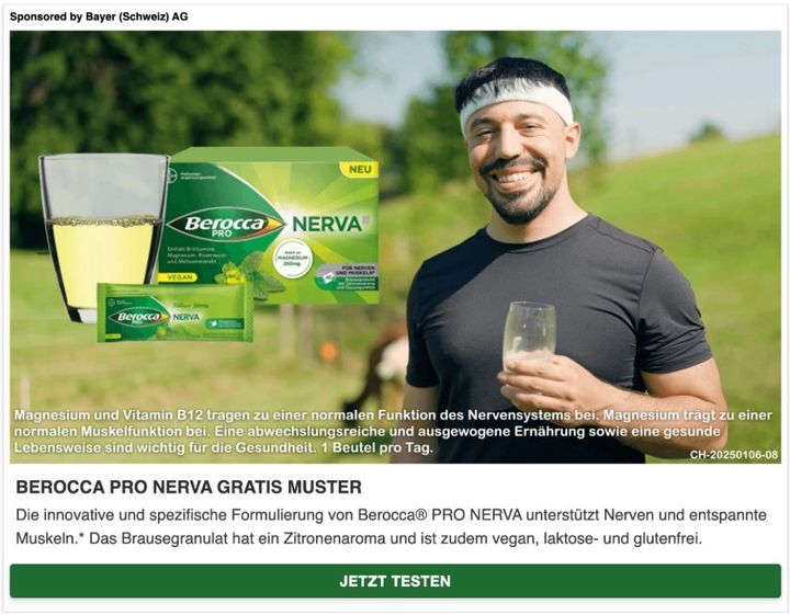 Sponsored Post pour Bayer