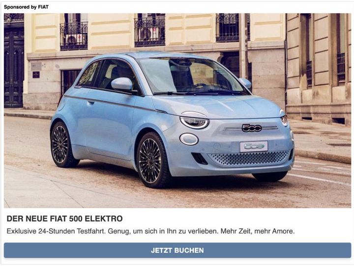 Sponsored Post pour Fiat