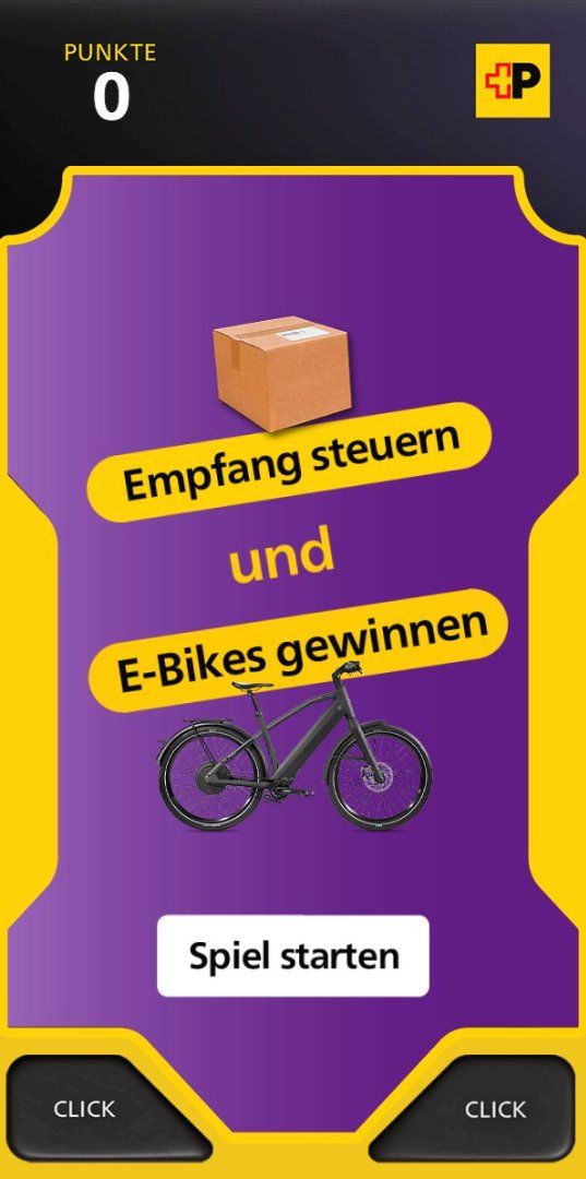 Gamified Ad pour Swiss Post